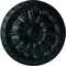 Ekena Millwork Kirke Ceiling Medallion (Fits Canopies up to 3 3/4"), Hand-Painted Night Shade, 15 3/4"OD x 5/8"P CM16KINSF - alternate 1